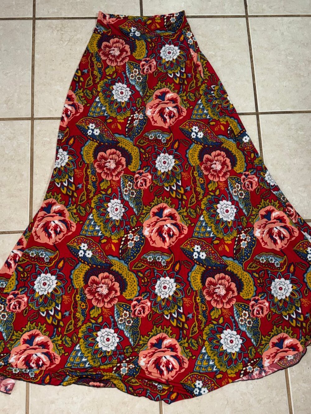 Maxi skirt Paisley